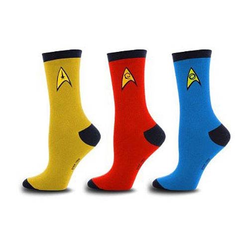 Star Trek Original Series Socks 3-Pack Set